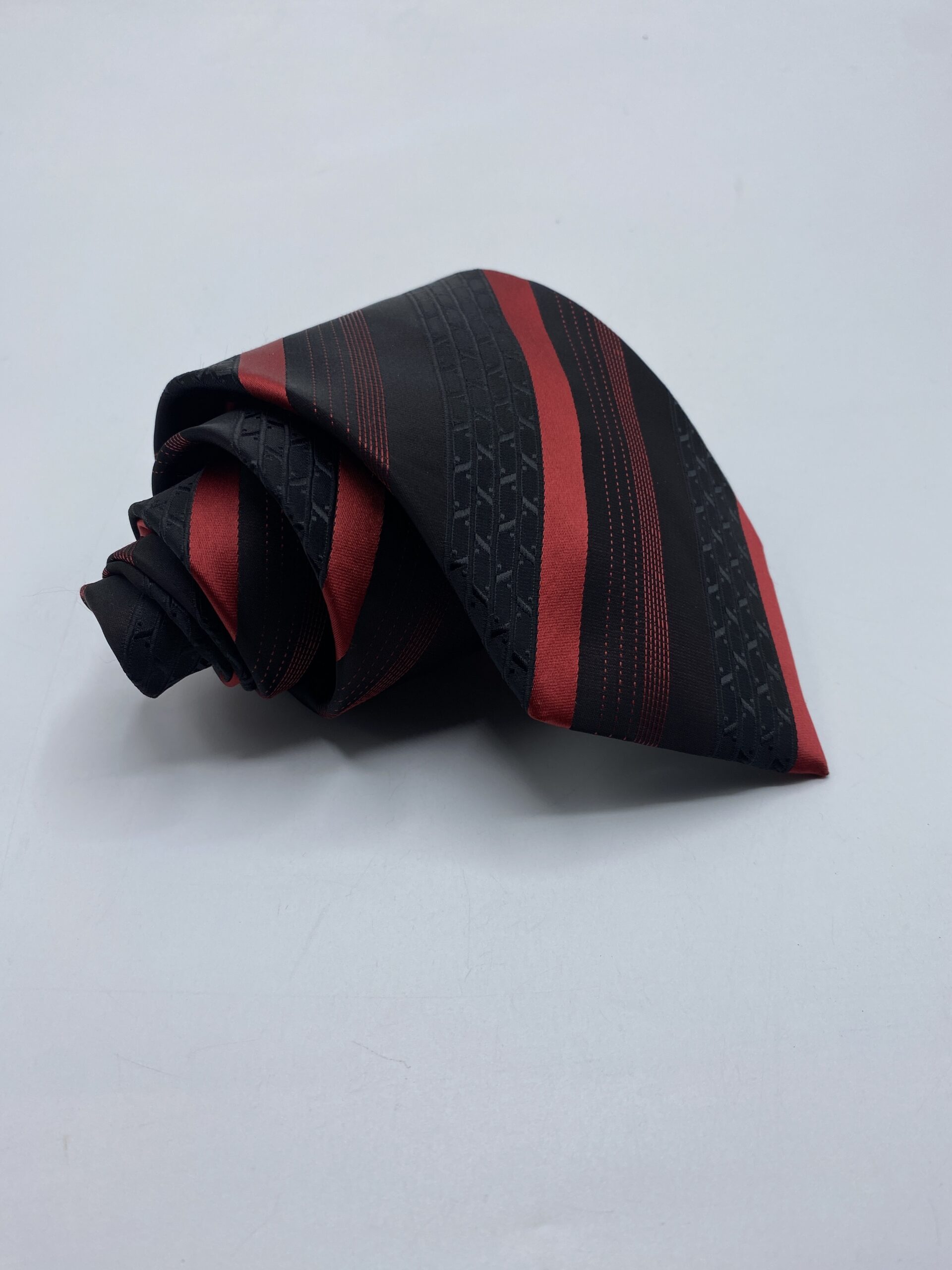 Striped Pattern Necktie By Daniel Hechter Paris - NeckTies