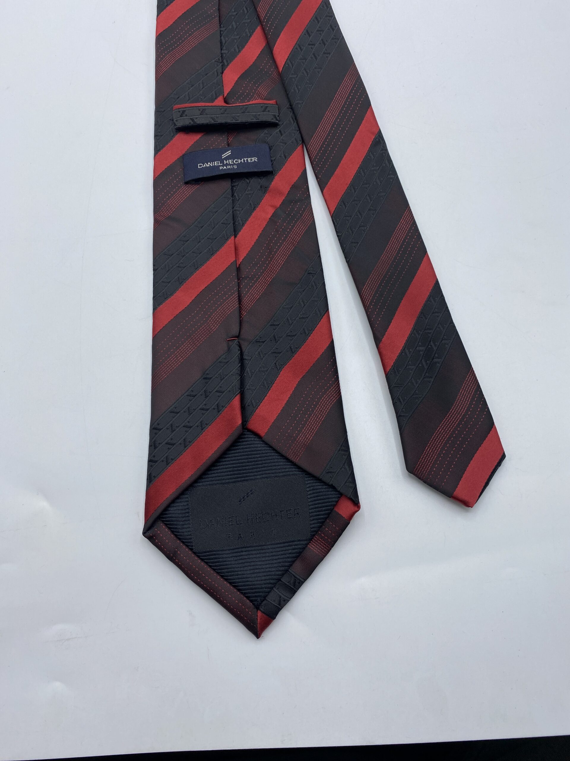 Striped Pattern Necktie By Daniel Hechter Paris - NeckTies