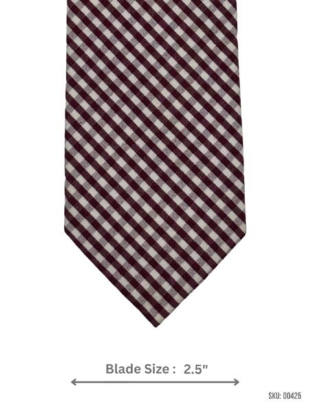 Chequered Classic Men's Necktie