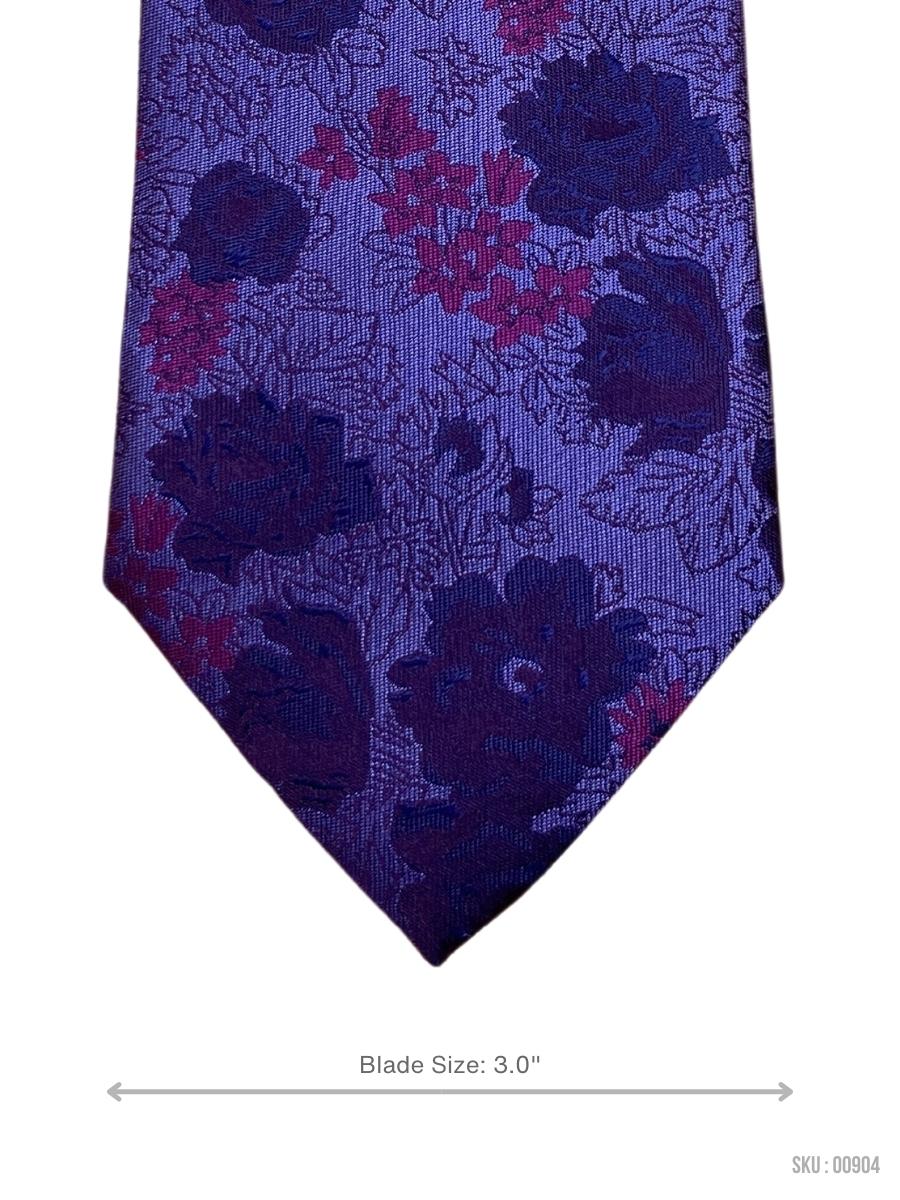 NeckTies - Ultra Luxurious Floral Pattern Mens Tie By Ted Baker