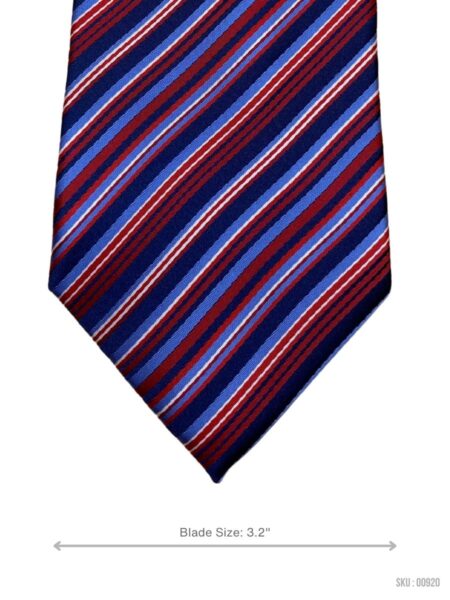 Multi-Color Thin Stripes Mens Tie by Marks & Spencer