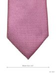 Pristine Pink Self Textured Mens Tie by F&F