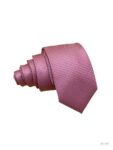 Pristine Pink Self Textured Mens Tie by F&F