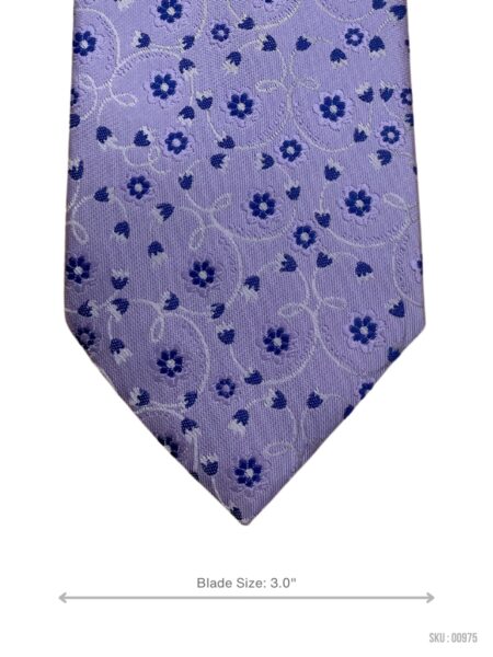 Classic Floral Pattern Mens Tie by F&F