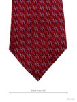 Self Textured Chain Pattern Mens Tie by Tie Rack