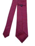 Self Textured Chain Pattern Mens Tie by Tie Rack