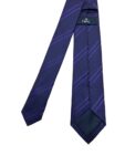 Royal Luxury Self Textured Stripes Pattern Mens Tie by Next