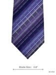 Purple and Blue Plaid Tie