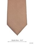 Light Orange Stripe Tie