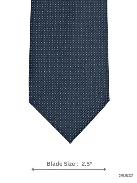 Dark Gray Textured Tie