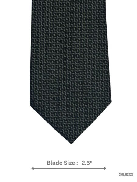 Olive Green Houndstooth Tie