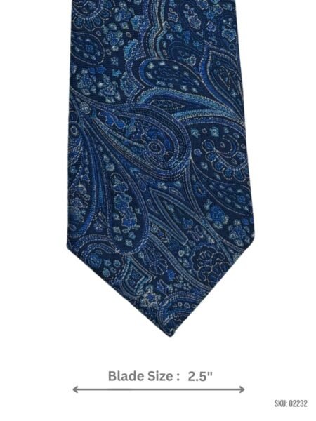 Royal Blue Paisley Tie