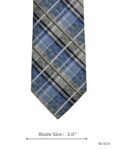 Blue & Beige Check Pattern Tie