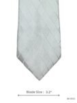 White Diamond Textured Tie