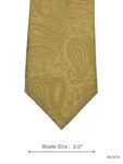 Gold Paisley Tie