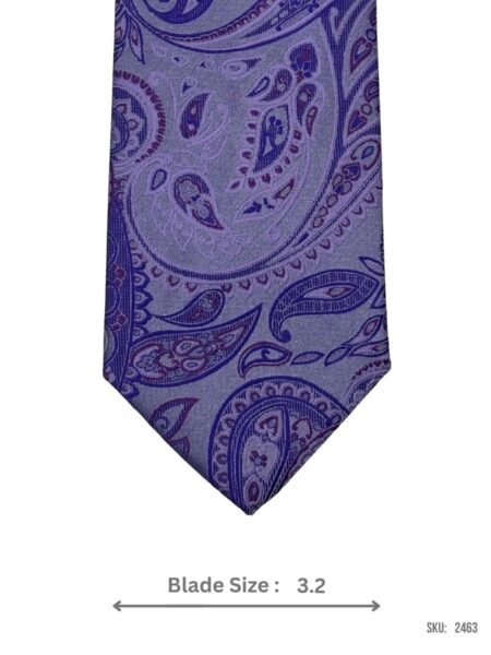 Purple Paisley Tie