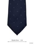 Navy Polka Dot Tie
