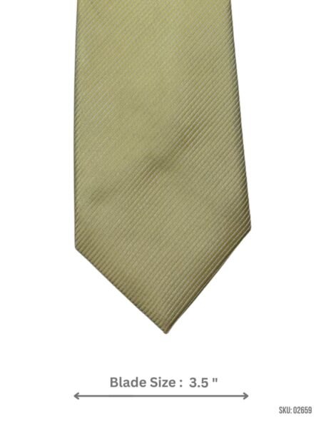 Light Yellow Textured Tie