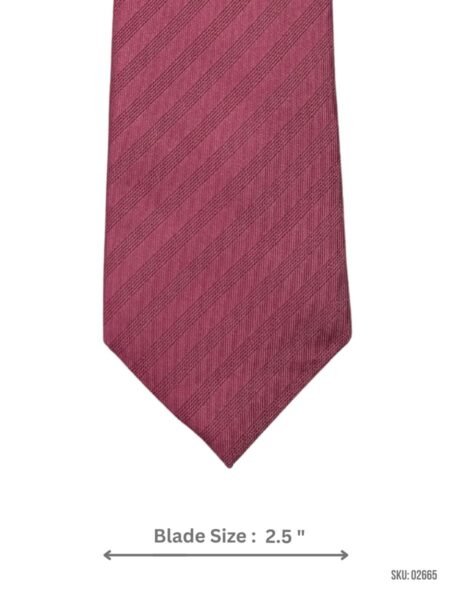 Pink Textured Tie
