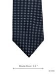 Polka Dot Navy Blue Tie