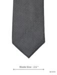 Charcoal Grey with Subtle Dots Tie