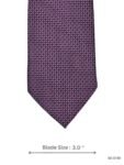 Purple and Pink Dot Patterned Tie