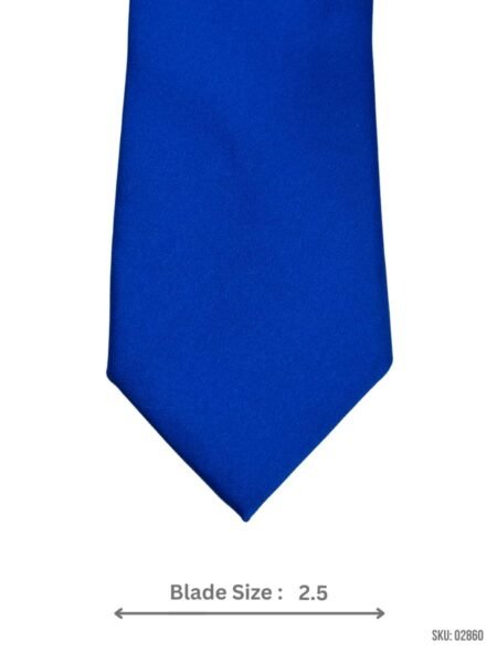Solid Royal Blue Classic Tie