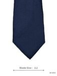 Navy Blue Jacquard Paisley Textured Tie