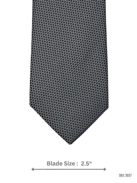 Gray Micro Textured Tie