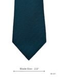 Teal Tie with Fine Micro Texture