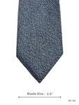 Blue and Grey Micro Check Textured Tie