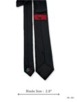Black Solid Tie – view 3