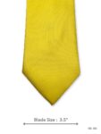 Yellow Solid Tie
