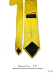Yellow Solid Tie – view 3