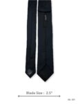 Black Solid Tie – view 3