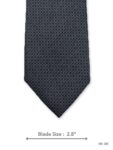Charcoal Grey Textured Tie
